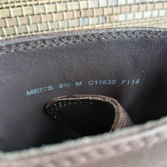 Mens Cole Haan Brown Leather Williams Boot Size 8.5 main image 4